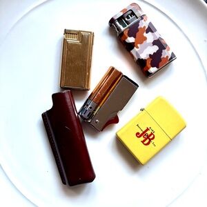 Assorted Vintage Lighters - set